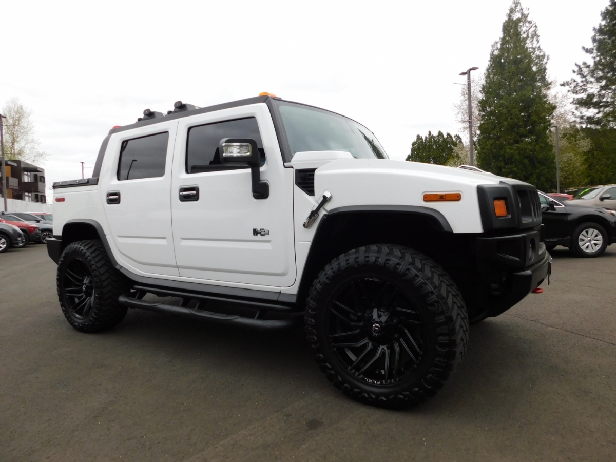 White 2007 Hummer H2 SUT SUV / Crossover Four-Wheel Drive Automatic