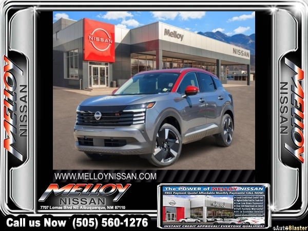 Red (Gun Metallic/Scarlet Ember Tintcoat) 2025 Nissan Kicks SR AWD SUV / Crossover All-Wheel Drive